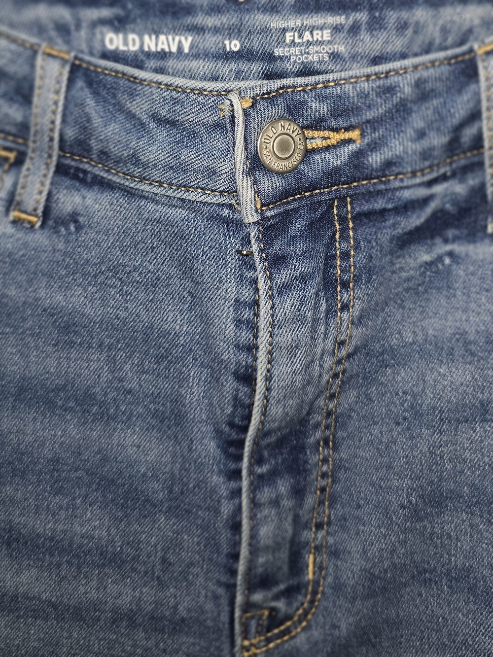 Old Navy Womens Medium Blue Bootcut Jeans